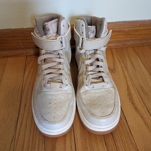 Nike high top Air Force 1s Women's 7